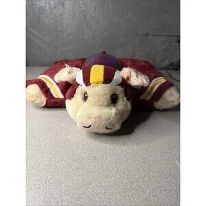 Washington Redskins Hog Pillow Pets Plush Pig 2012 13x13
